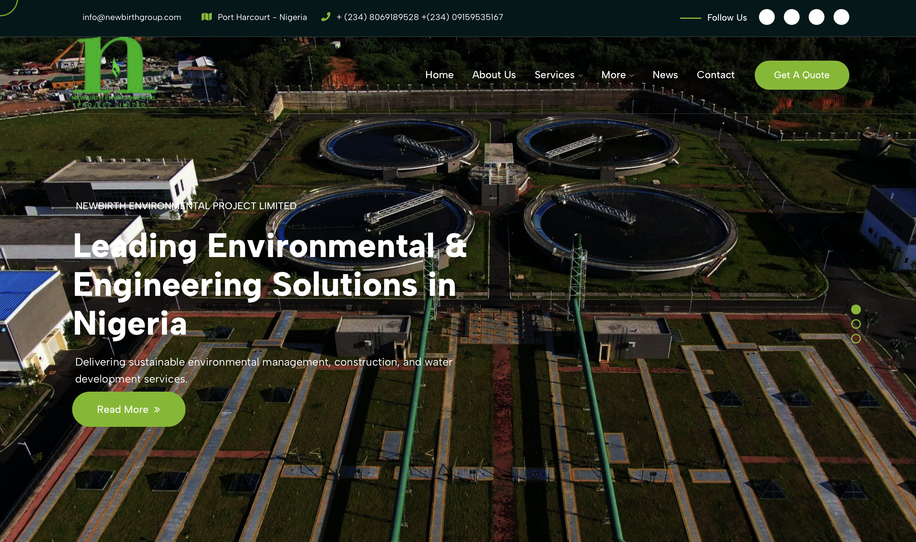 Corporate Website