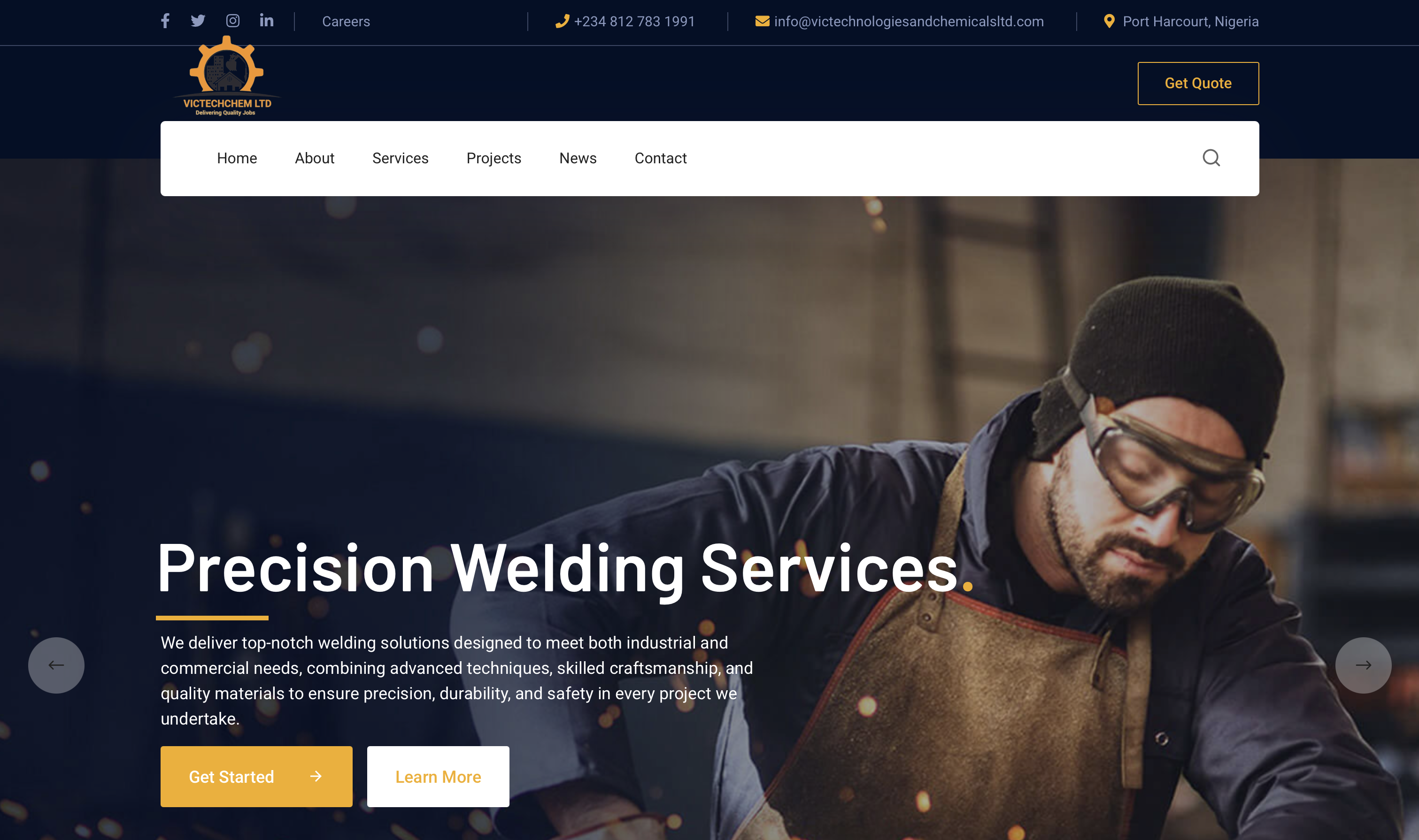 Corporate Website